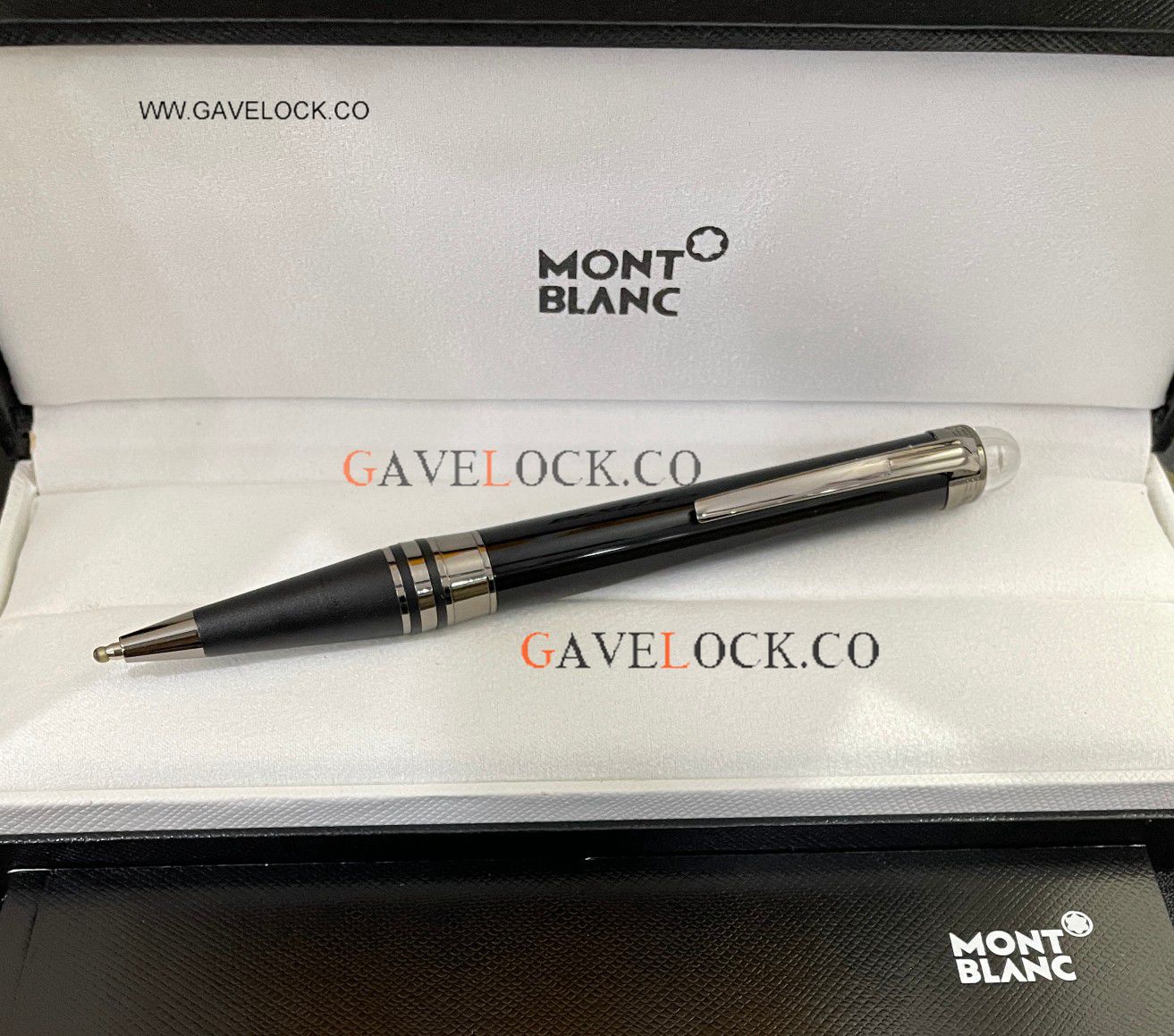 AAA Copy Montblanc Starwalker Ballpoint Black Precious resin